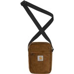 Carhartt WIP bag shoulder pouch cord flint (deep h brown)