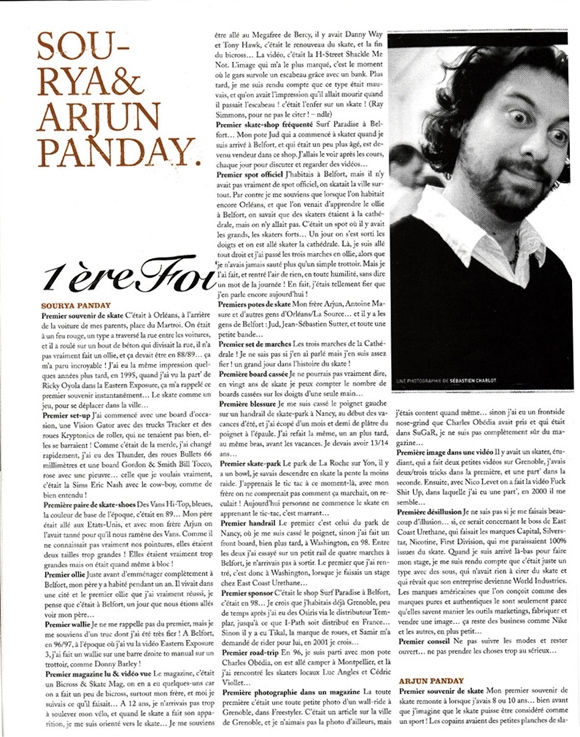 Soy Panday paru interview Sugar #99 août 2008