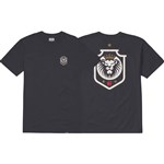 etnies tee shirt lion (black)