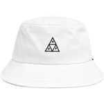huf hat bucket bob essentials triple triangle (white)