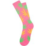 huf socks neon plantlife (pink) sp15