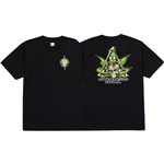 huf tee shirt cypress hill triangle (black)