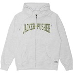 jacker sweatshirt pusher hooded zip (heather grey)