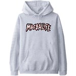 macba life sweatshirt hood hot logo (gray)