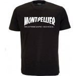 montpellier skateboard tee shirt kids dickies (black)