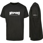 montpellier skateboard tee shirt kids bud mtpsk8 (black)