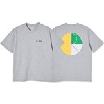 polar tee shirt 3 tone fill logo (sport grey) fa21