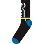 psockadelic socks transcending (black)