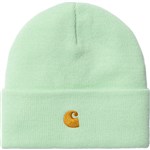 Carhartt WIP beanie chase (pale spearmint/gold)