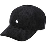 Carhartt WIP cap baseball polo cord harlem (black/wax)
