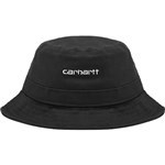 Carhartt WIP hat bucket bob script (black/white)