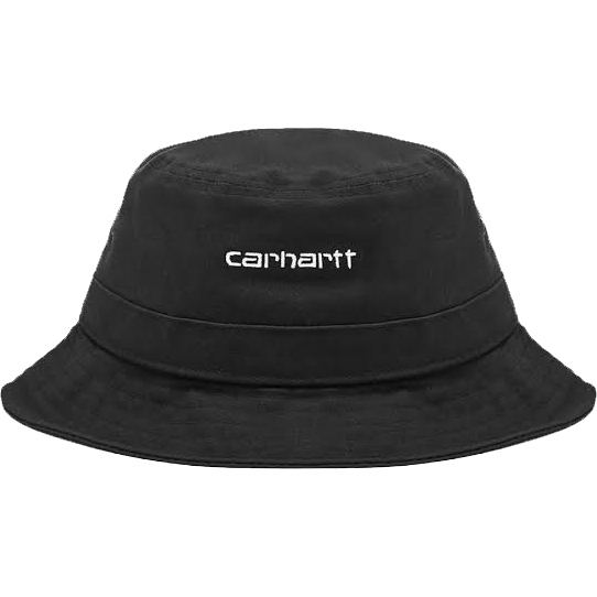 Carhartt WIP hat bucket bob script (black/white)