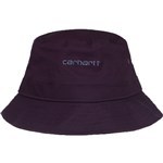 Carhartt WIP hat bucket bob script (dark iris/cold viola)