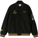 Carhartt WIP jacket letterman (dark cedar/ochre)