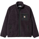Carhartt WIP jacket polar prentis liner (dark plum/black)