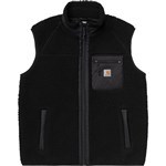 Carhartt WIP jacket vest polar prentis liner (black/black)