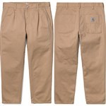 Carhartt WIP pants chino abbott (dusty h brown stone washed)