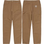 Carhartt WIP pants double knee (hamilton brown rinsed)