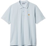 Carhartt WIP polo chase pique (icarus/gold)