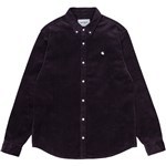 Carhartt WIP shirt cord long sleeves madison (dark iris/wax)