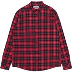 Carhartt WIP shirt flannel long sleeves huffman (rocket)