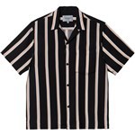 Carhartt WIP shirt short sleeves gelder stripe (black)