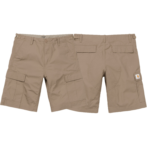 Carhartt WIP short cargo aviation (leather rinsed)