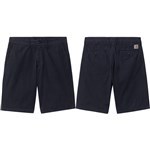 Carhartt WIP short chino johnson (dark navy garment dyed)