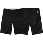 Carhartt WIP short chino master (black rinsed)