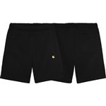 Carhartt WIP short sweatshort chase (black/gold)