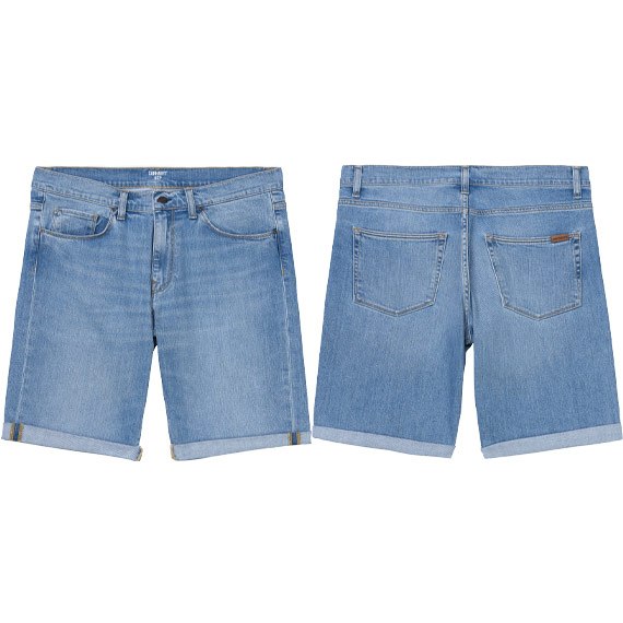 Carhartt WIP short swell (blue worn bleached)