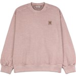 Carhartt WIP sweatshirt crew vista (glassy pink garment dyed)