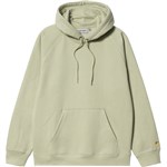 Carhartt WIP sweatshirt hood chase (agave/gold)