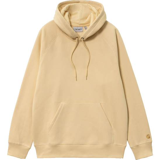 Carhartt WIP sweatshirt hood chase (citron/gold)