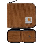 Carhartt WIP wallet cord zip flint (deep h brown)
