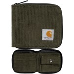 Carhartt WIP wallet cord zip flint (plant)