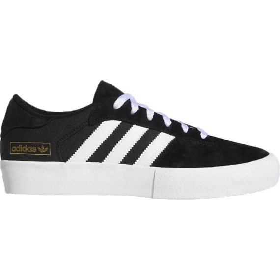 adidas shoes matchbreak super (core black/white/gold)