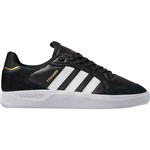 adidas shoes tyshawn low (black/white/gold)