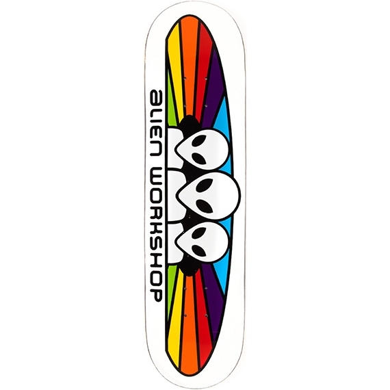 alien workshop board spectrum team (white) 8