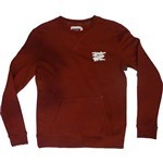 altamont sweatshirt crew no logo (red)