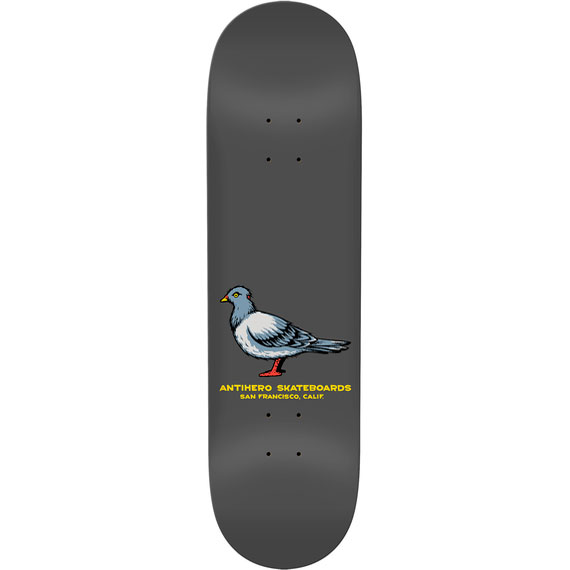 antihero board pigeon team (grey) 8.25