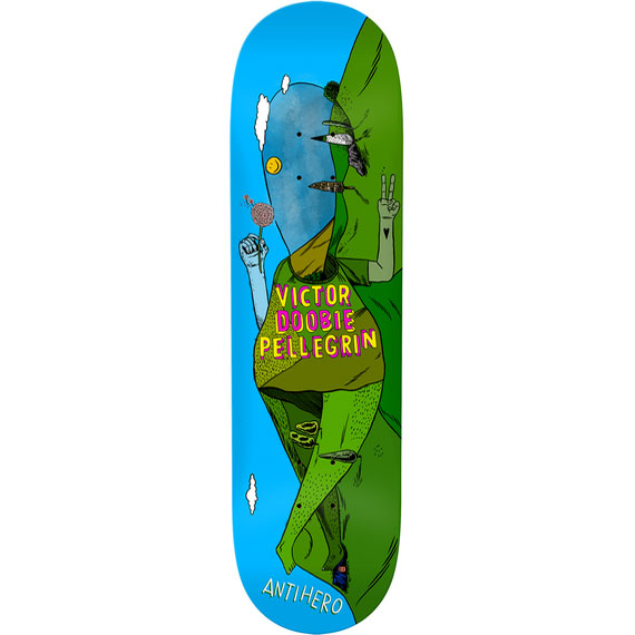 antihero board some legs victor doobie pellegrin 8.75
