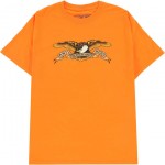 antihero tee shirt eagle (safety orange)
