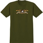antihero tee shirt kids eagle (military green)