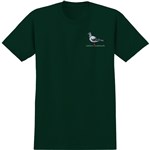 antihero tee shirt lil pigeon (forest)