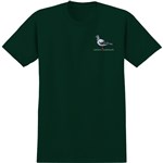 antihero tee shirt lil pigeon (forest)