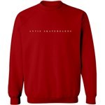 antiz sweatshirt crew title (red)