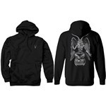 antiz sweatshirt hood baphowlmet (black)