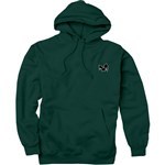 antiz sweatshirt hood owl emb (green)