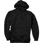 antiz sweatshirt hood sheer (black)